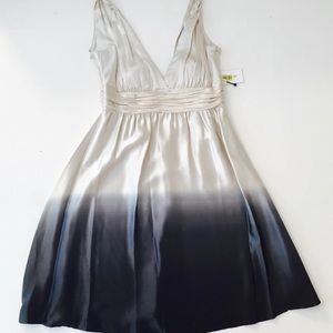Calvin Klein silk ombré dress